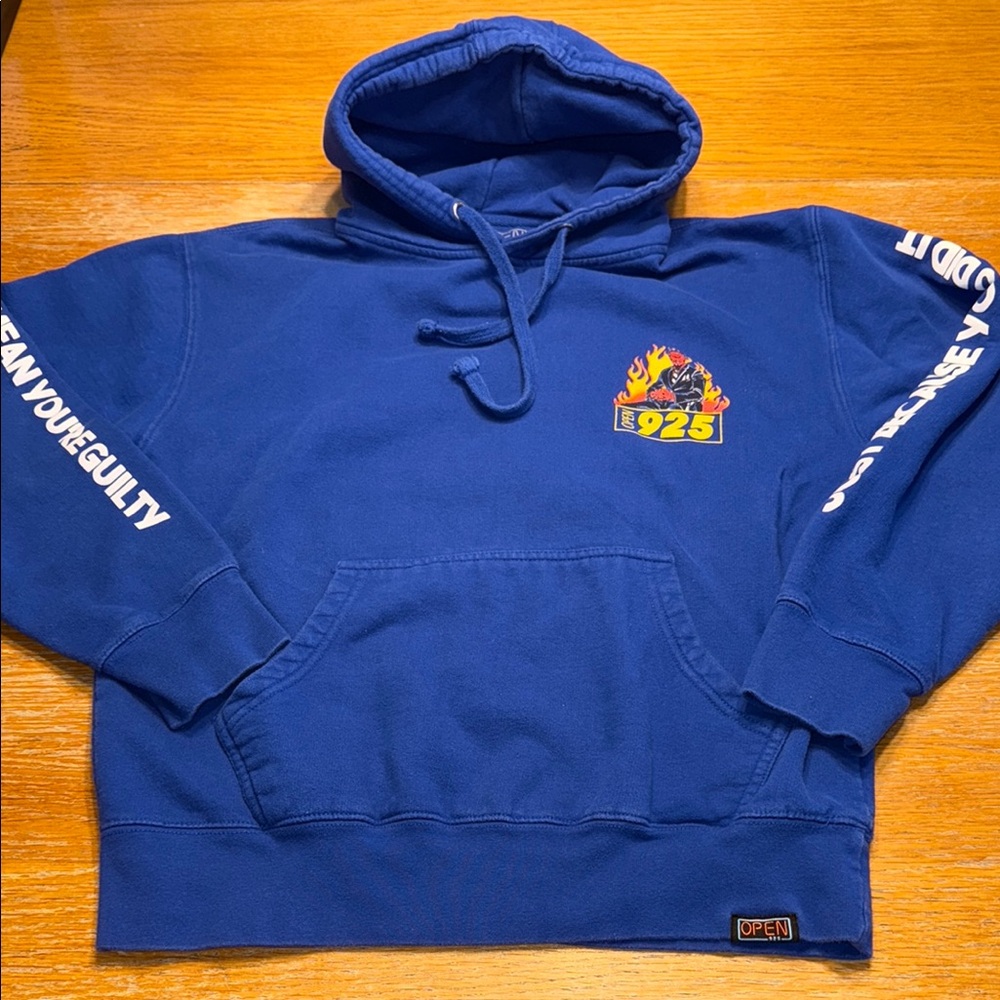 Blue Graphic Hoodie for Kids